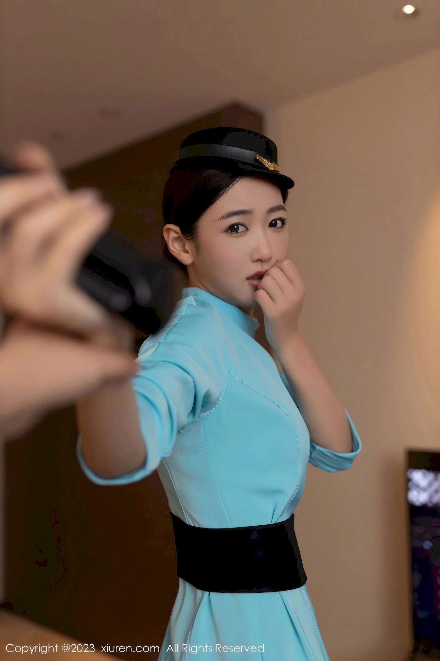 唐安琪 - 空姐制服+曼妙身材性感写真