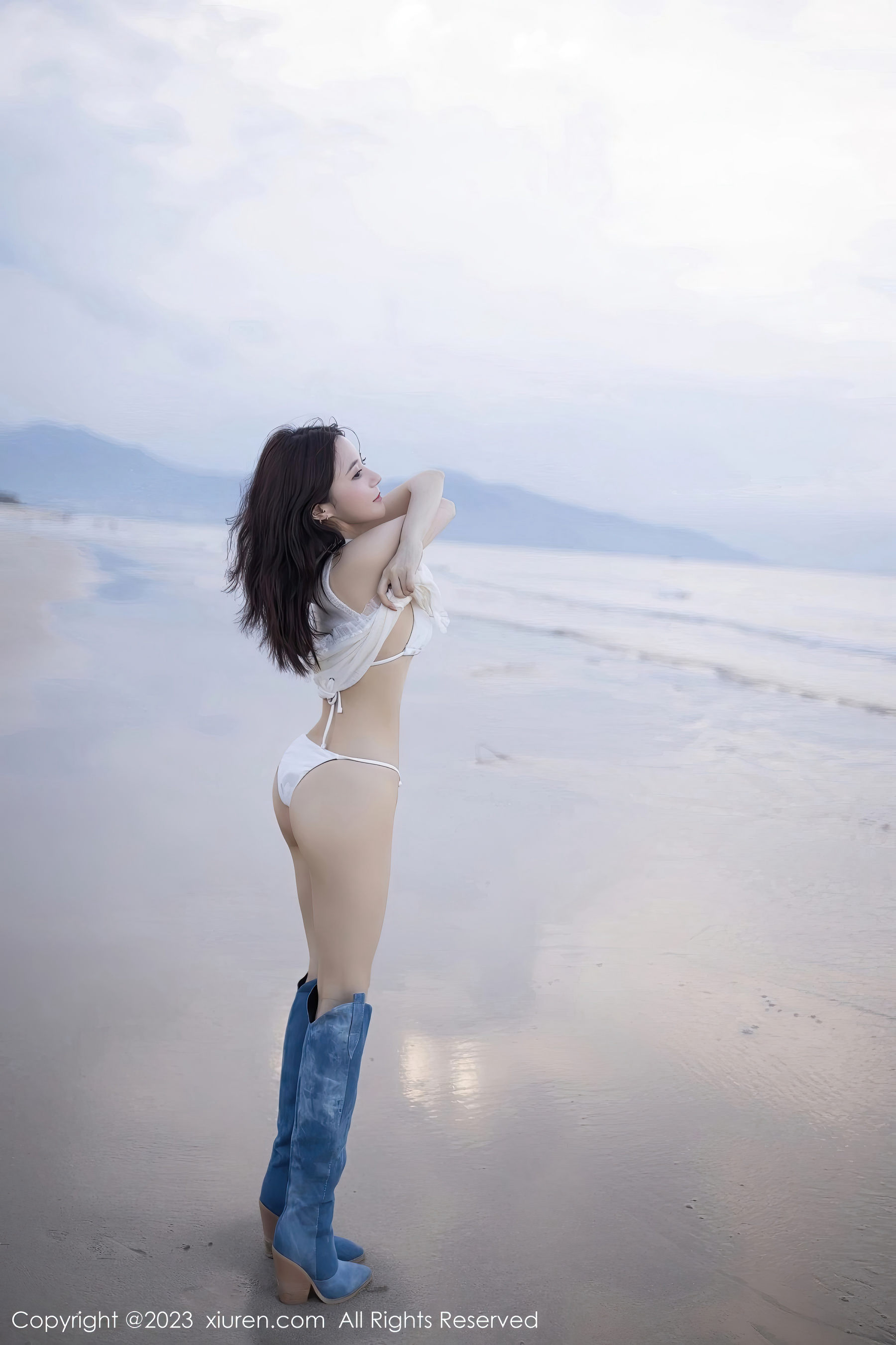 鱼子酱Fish - 比基尼+白裙巴厘岛旅拍