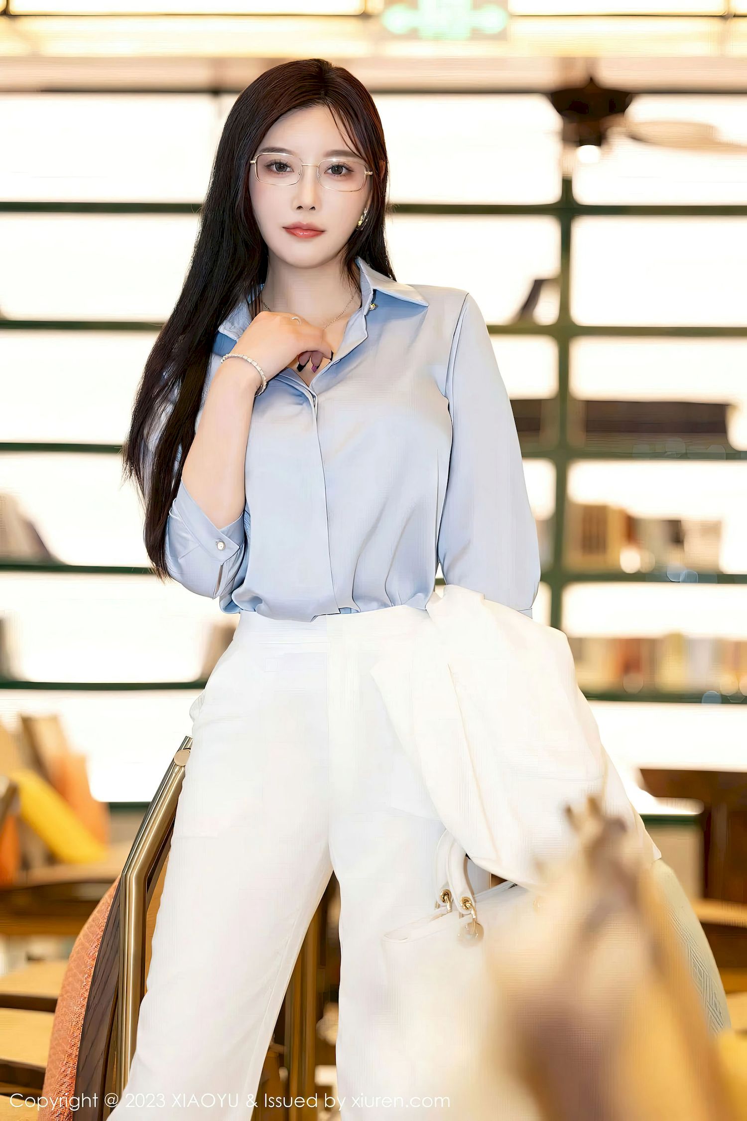 杨晨晨Yome - 白领OL+原色丝袜贵州旅拍