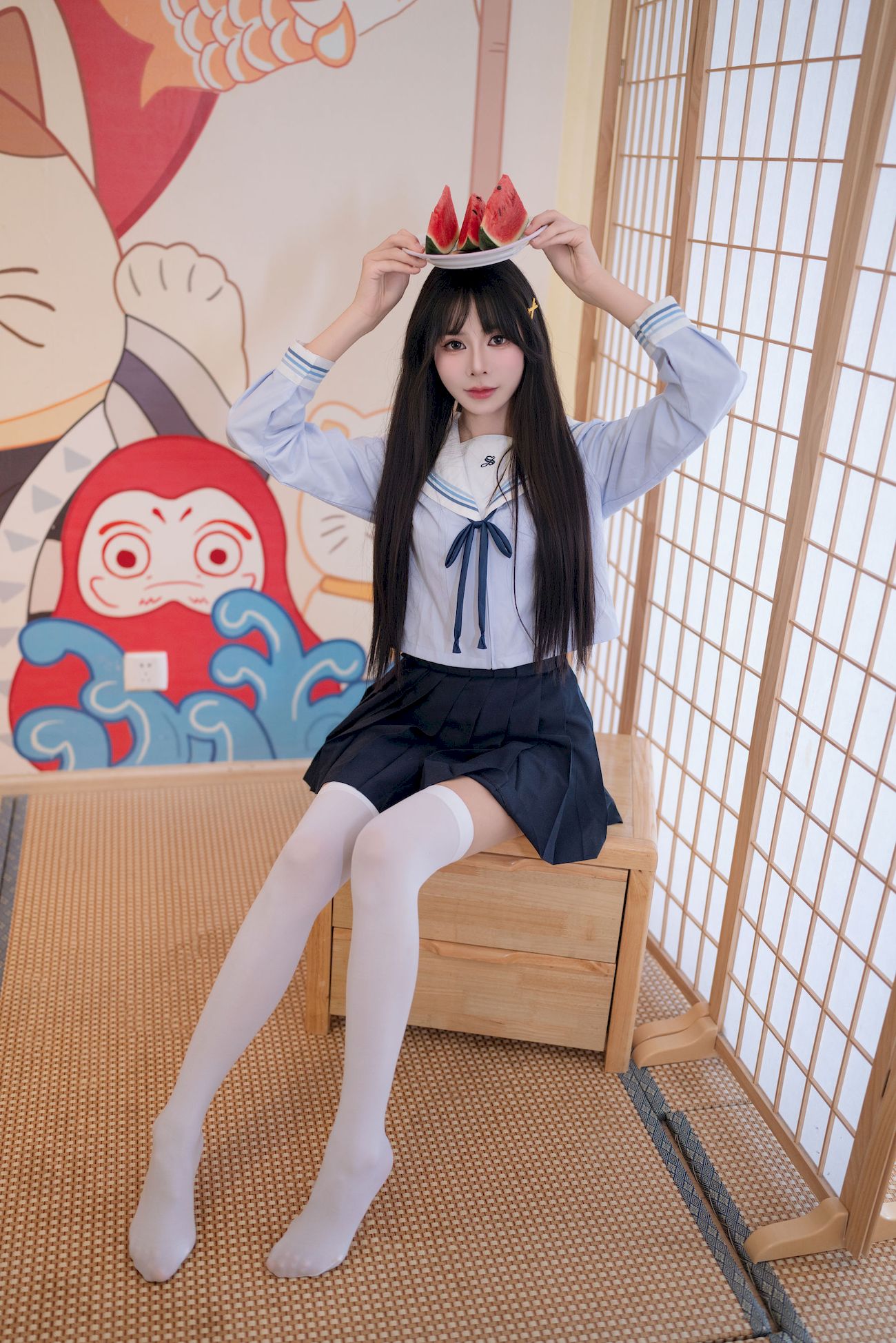 吃了个迟夏日呓语主题写真