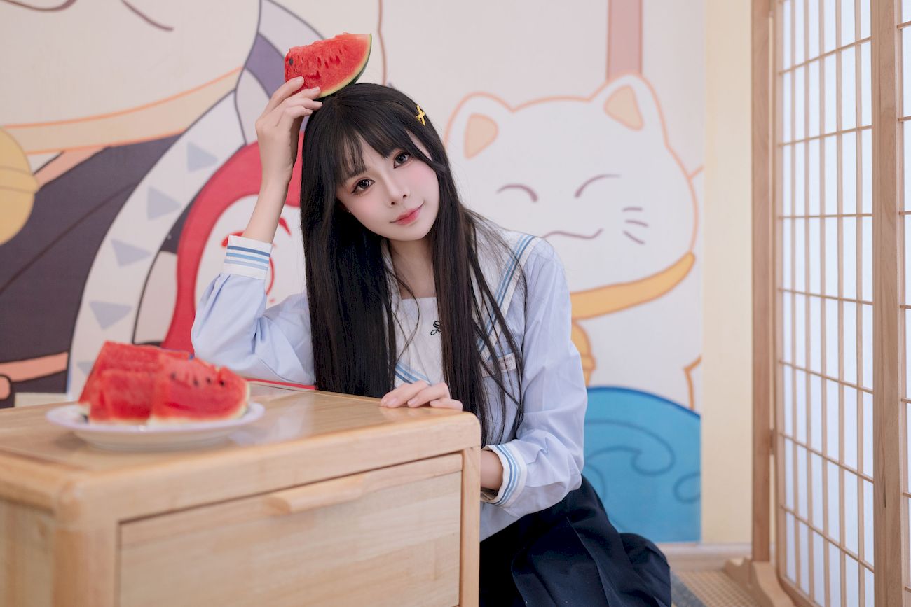 吃了个迟夏日呓语主题写真