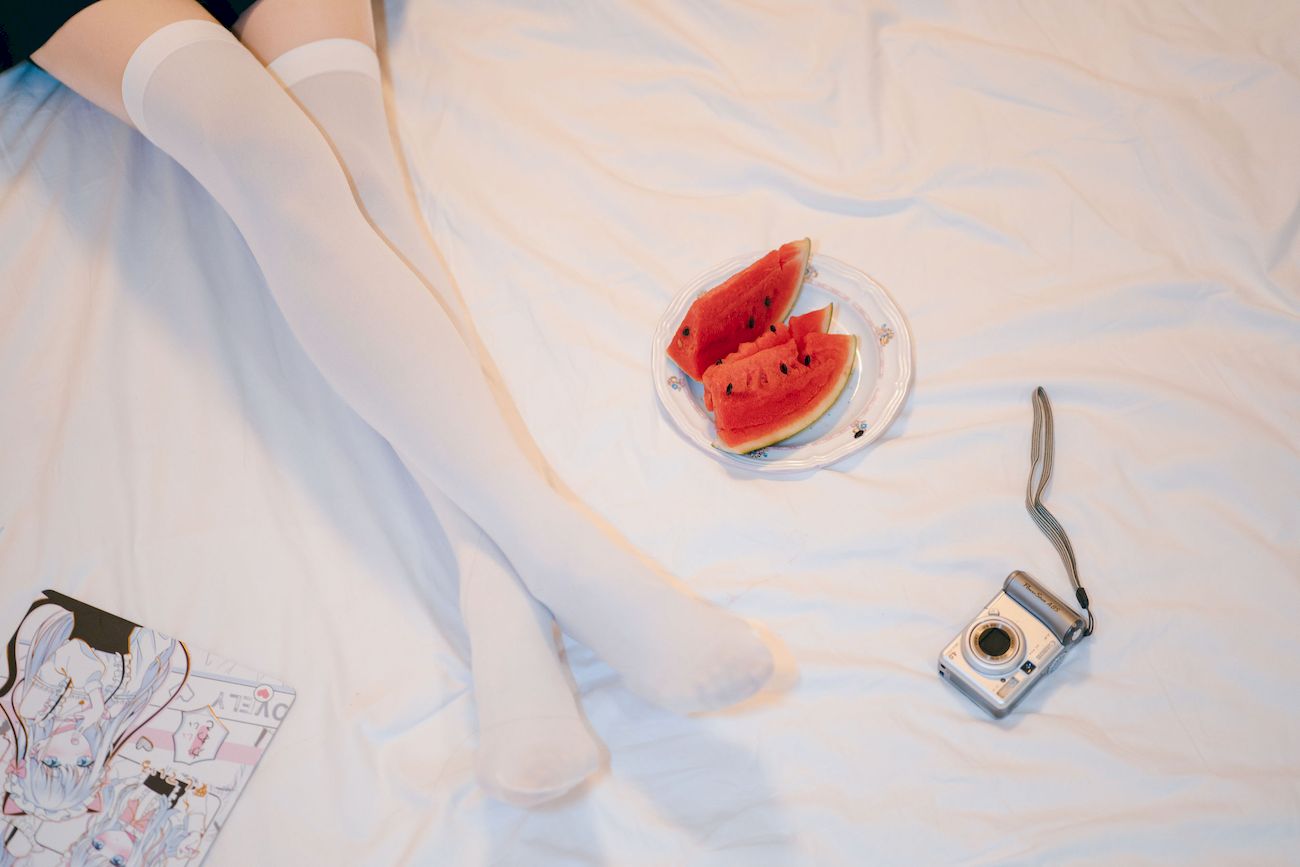 吃了个迟夏日呓语主题写真