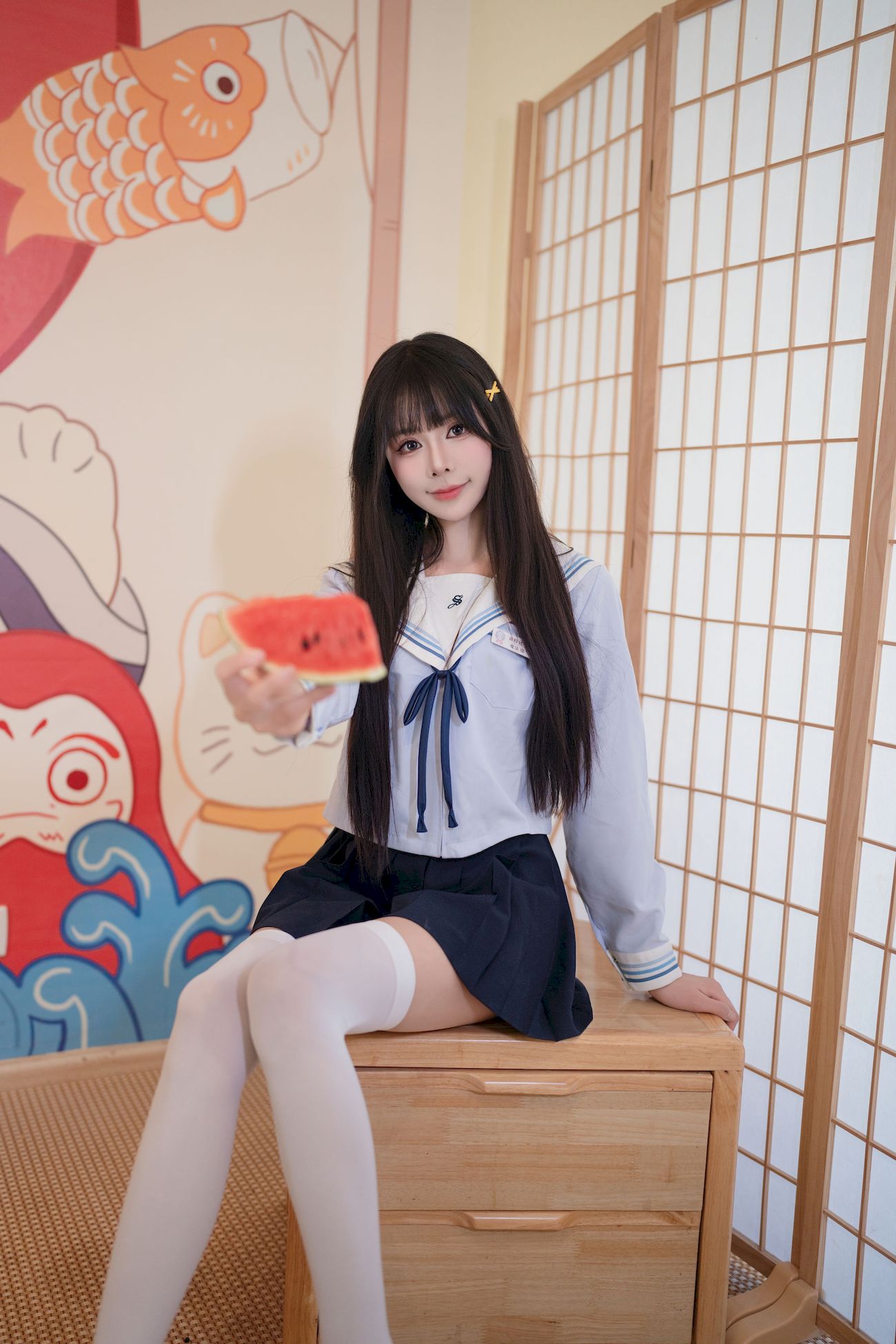 吃了个迟夏日呓语主题写真