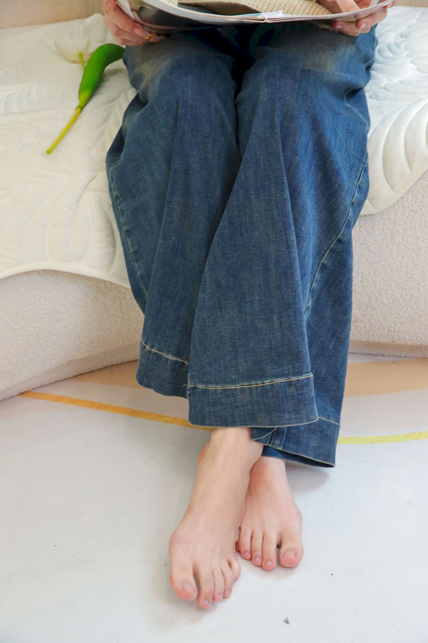 绮梦摄影模特小宇毛衣牛仔裤休闲写真