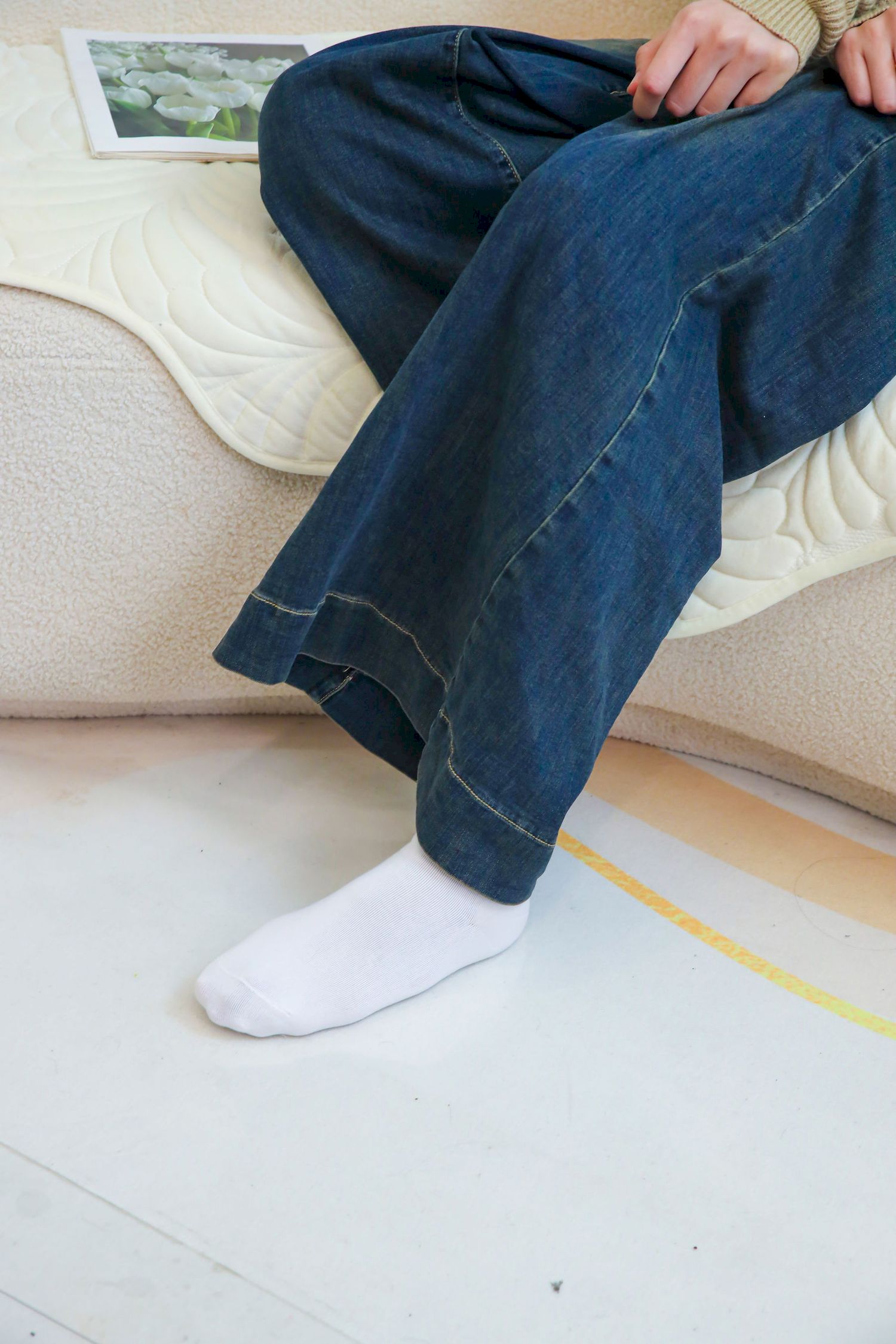 绮梦摄影模特小宇毛衣牛仔裤休闲写真