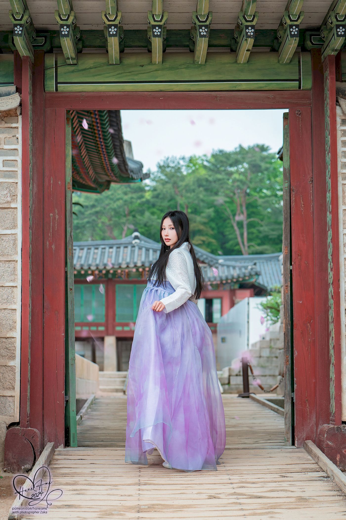 韩服美女雨波HaneAme