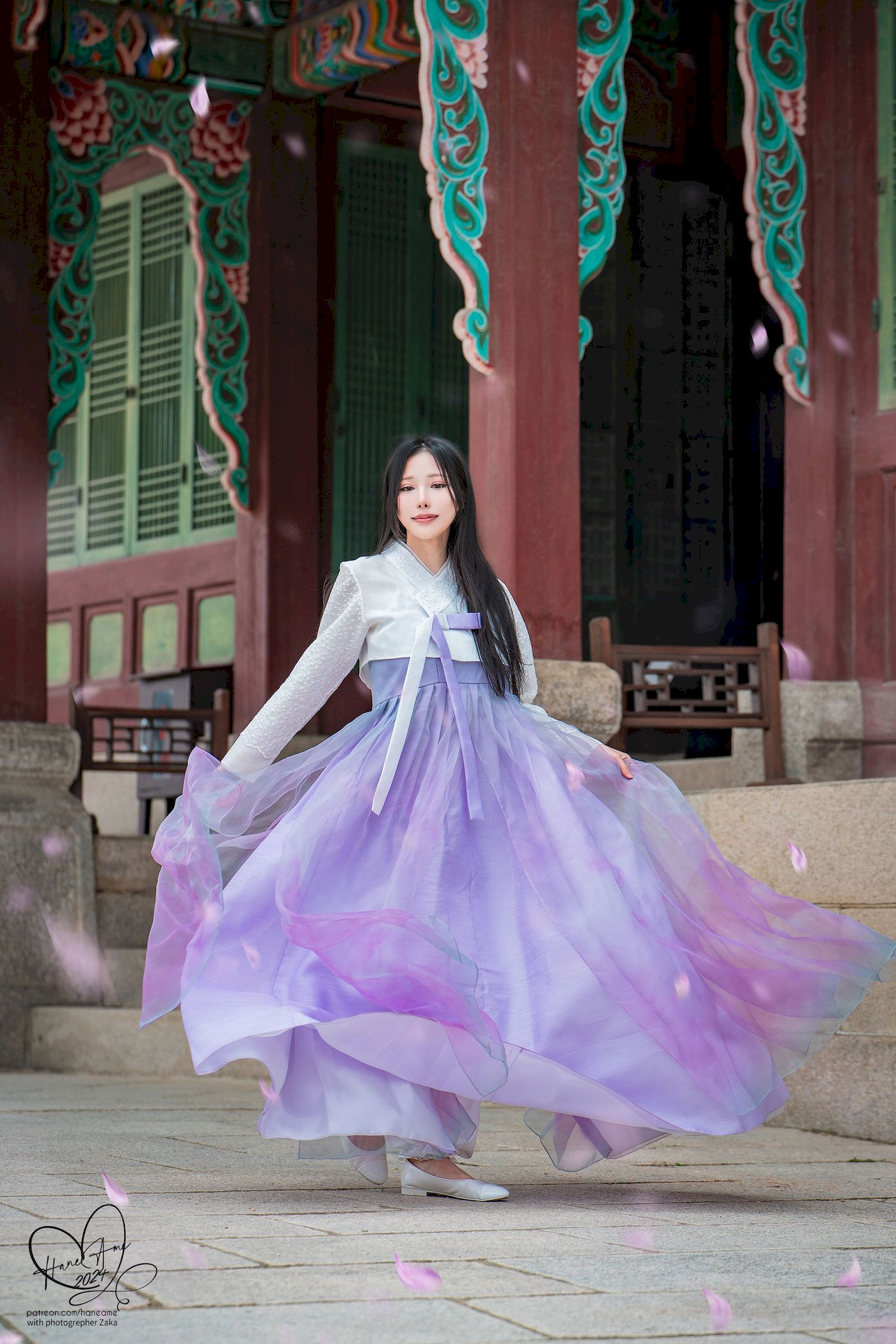 韩服美女雨波HaneAme