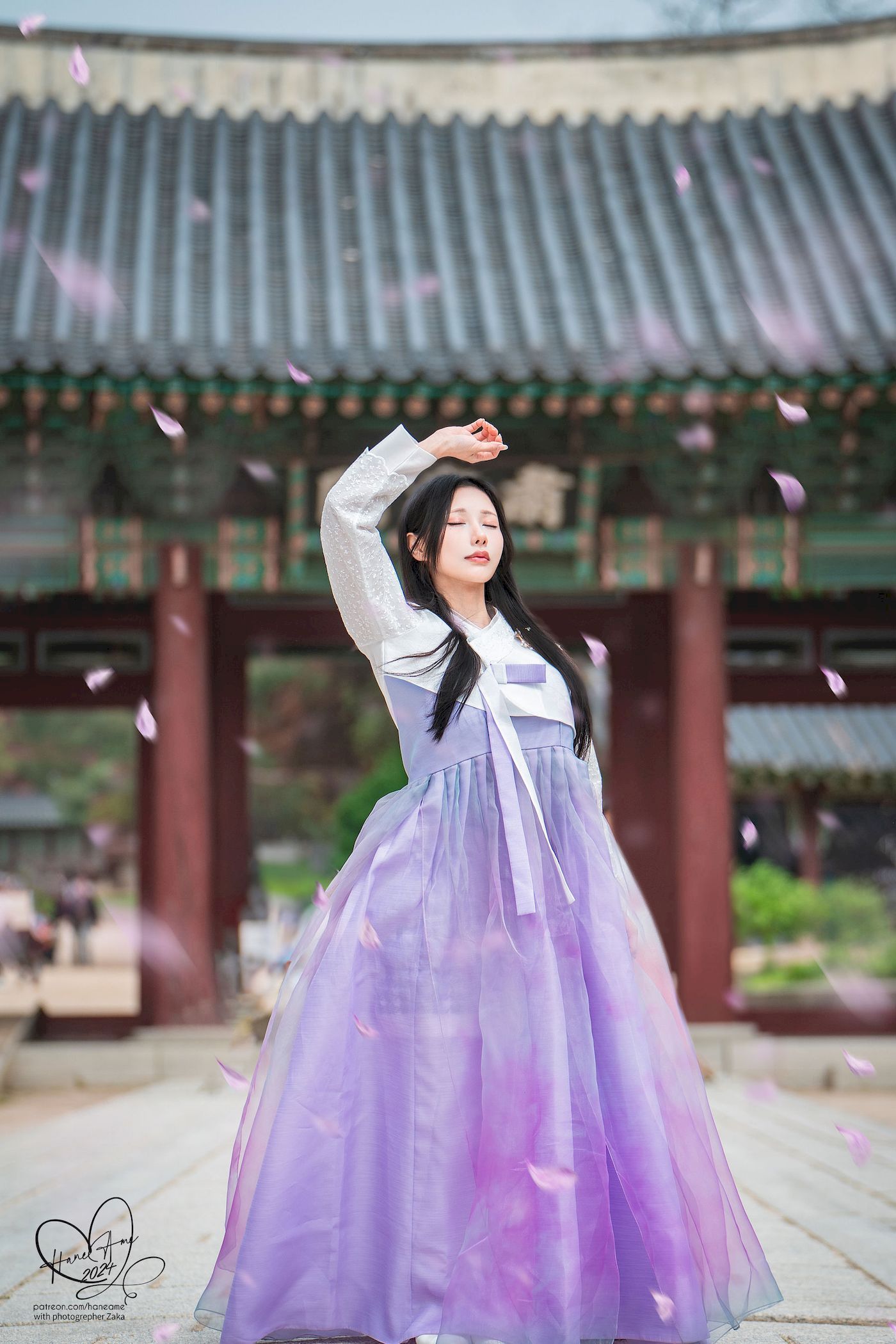 韩服美女雨波HaneAme