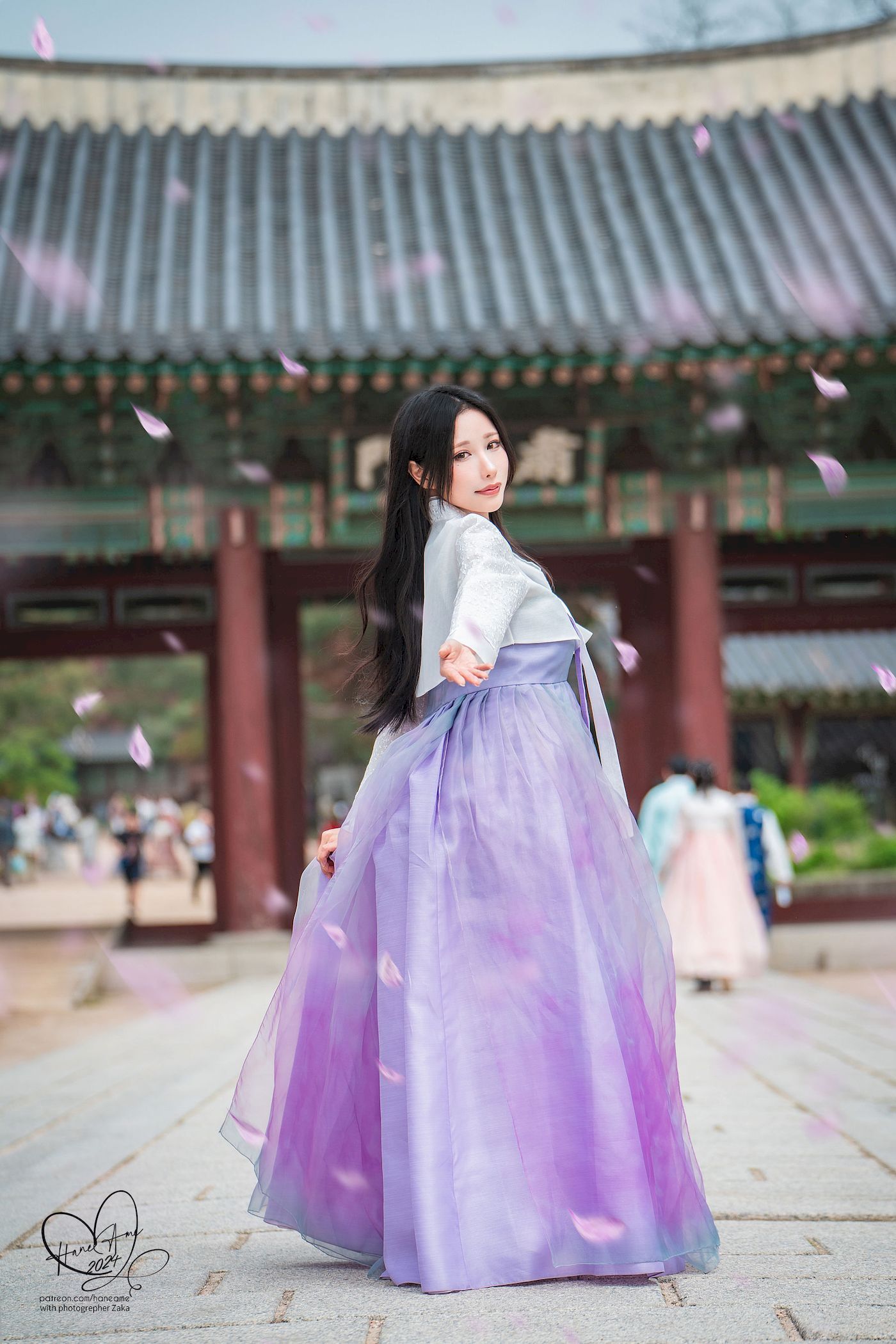 韩服美女雨波HaneAme