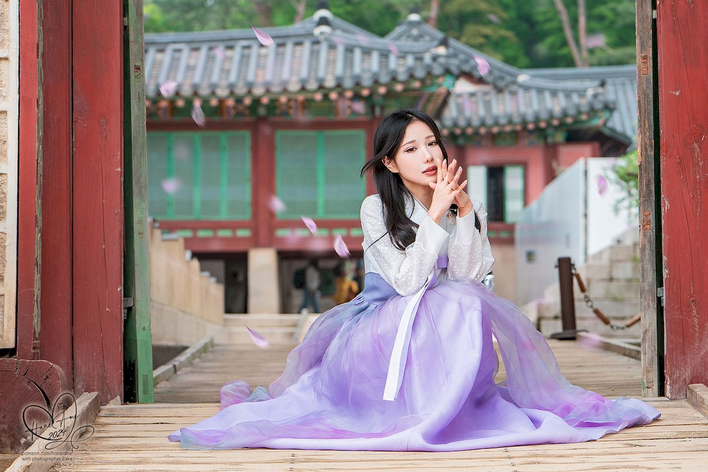 韩服美女雨波HaneAme