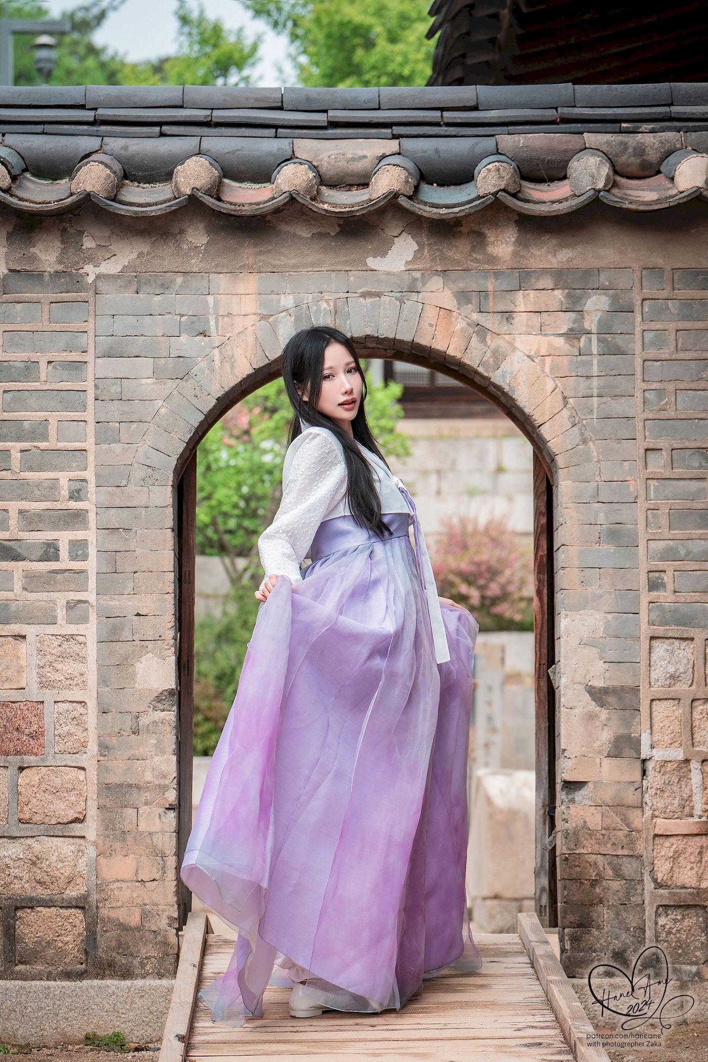 韩服美女雨波HaneAme