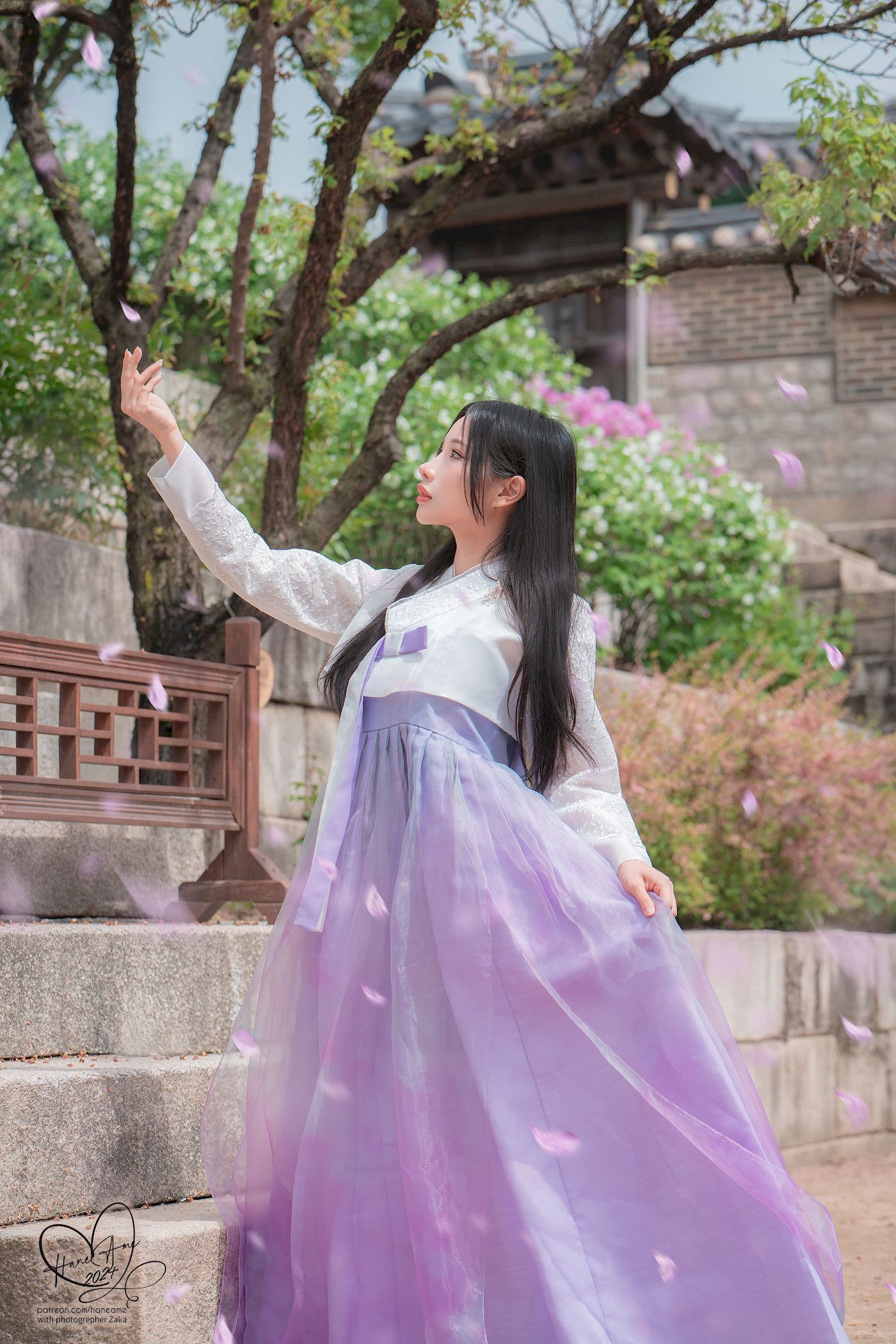 韩服美女雨波HaneAme