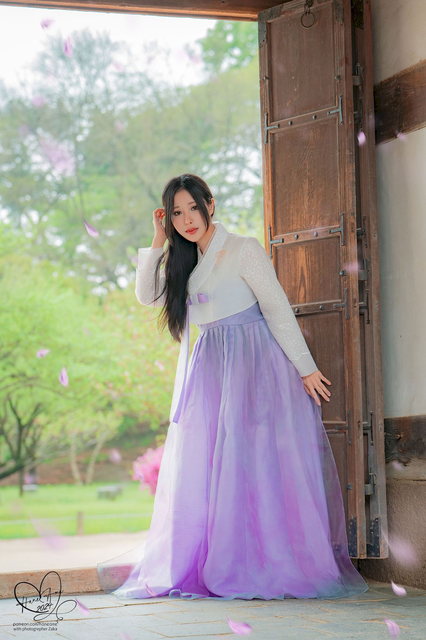 韩服美女雨波HaneAme