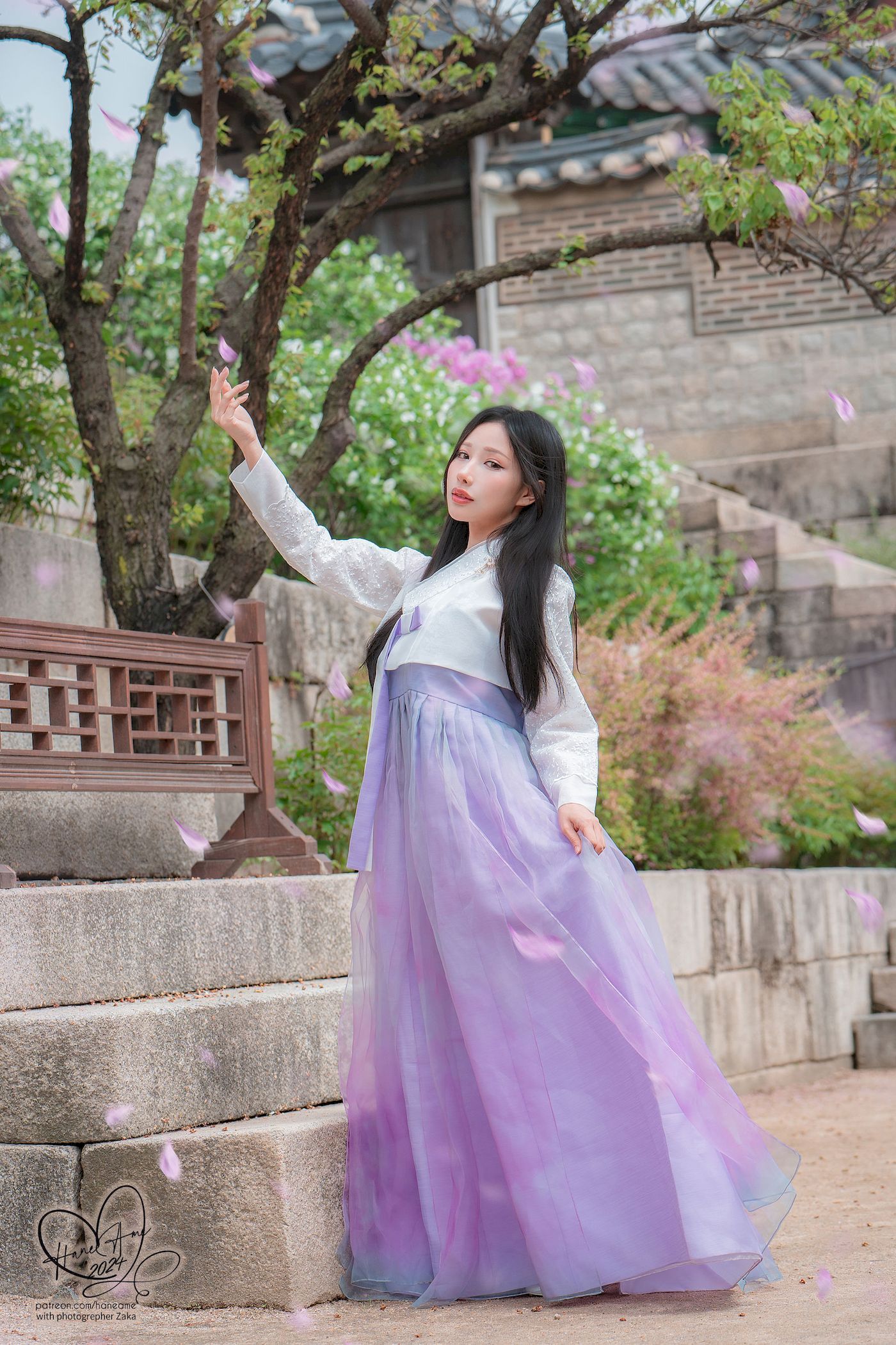 韩服美女雨波HaneAme