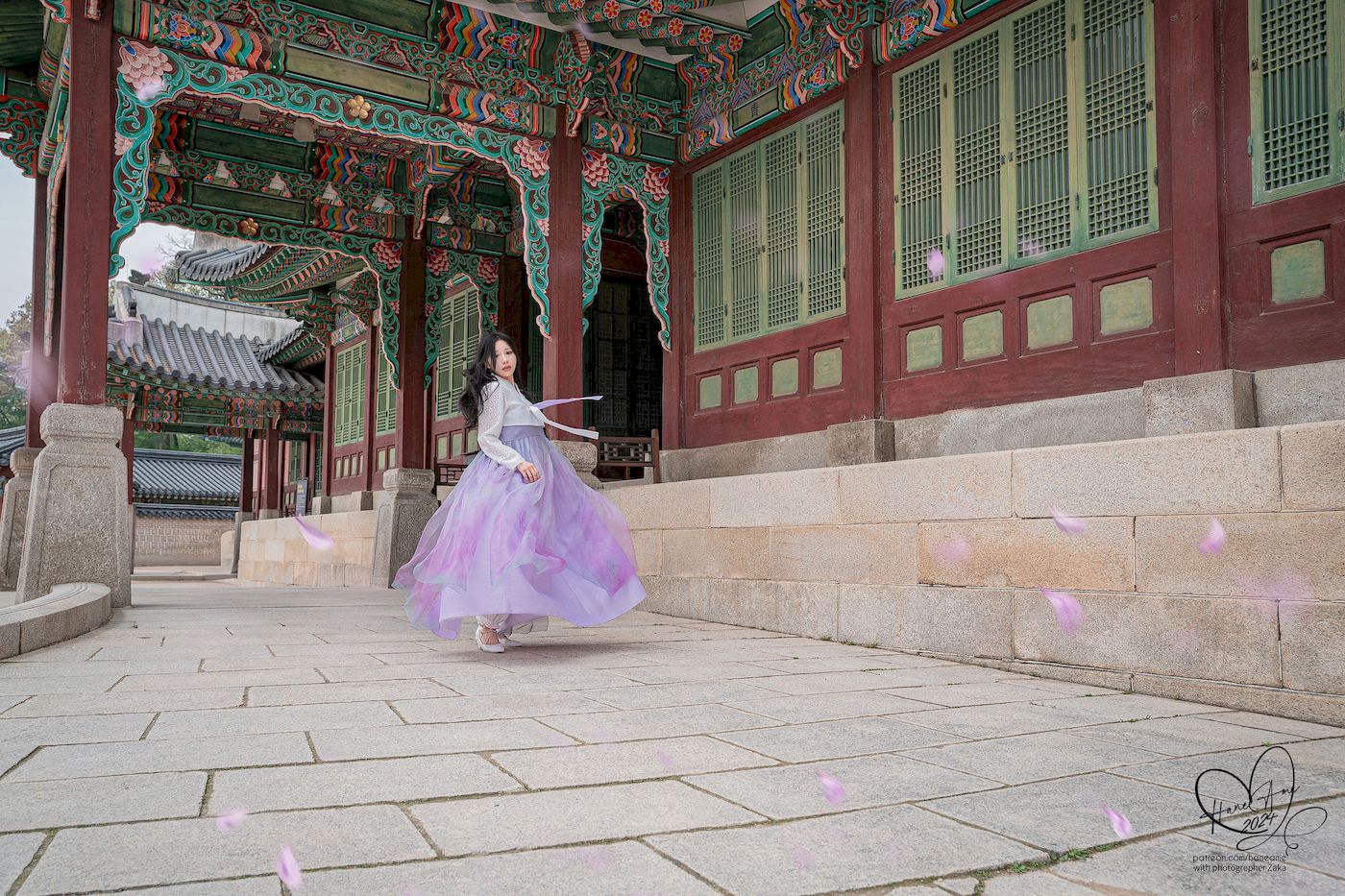 韩服美女雨波HaneAme