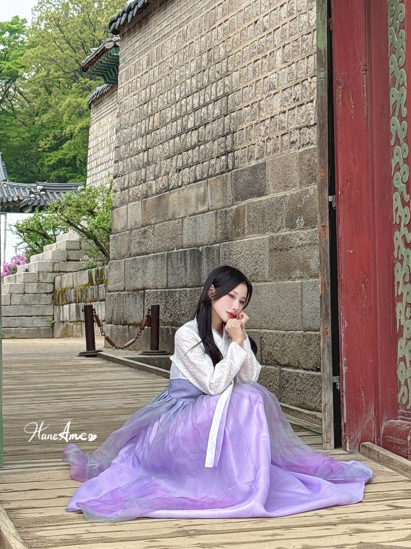 韩服美女雨波HaneAme