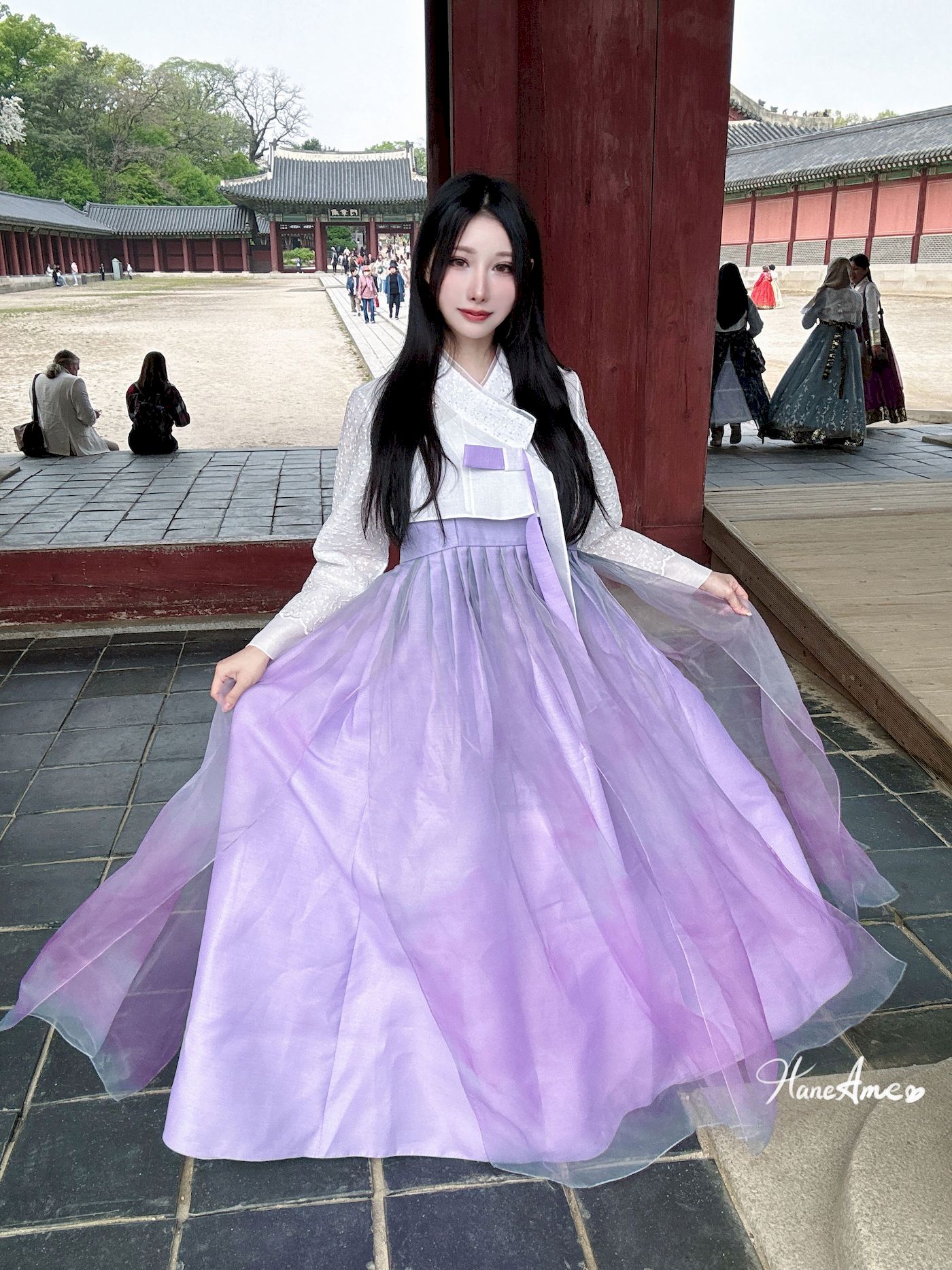 韩服美女雨波HaneAme