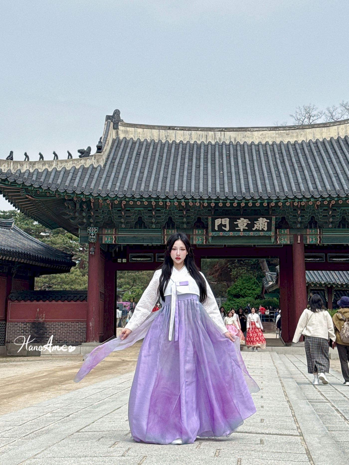 韩服美女雨波HaneAme