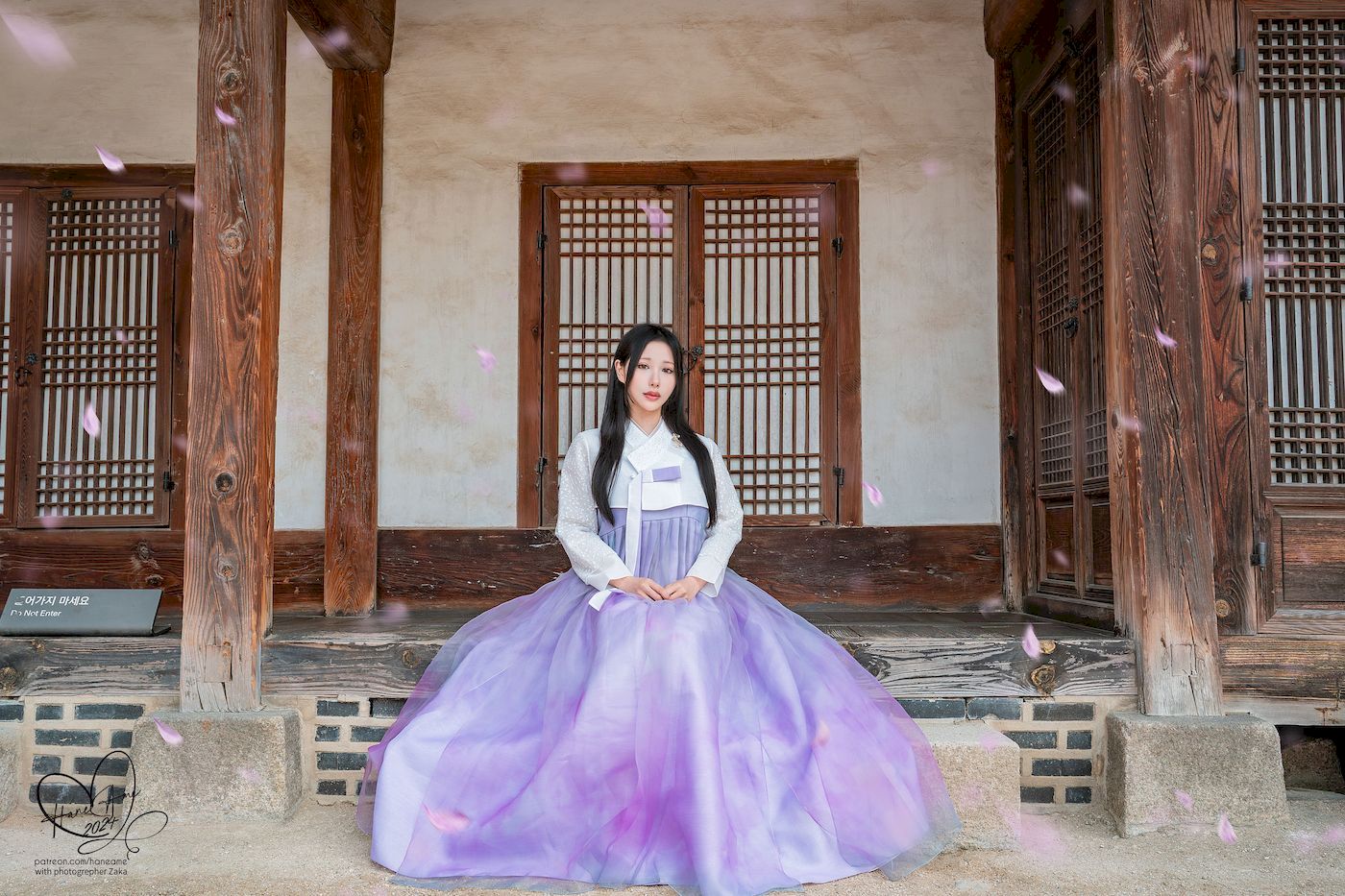 韩服美女雨波HaneAme