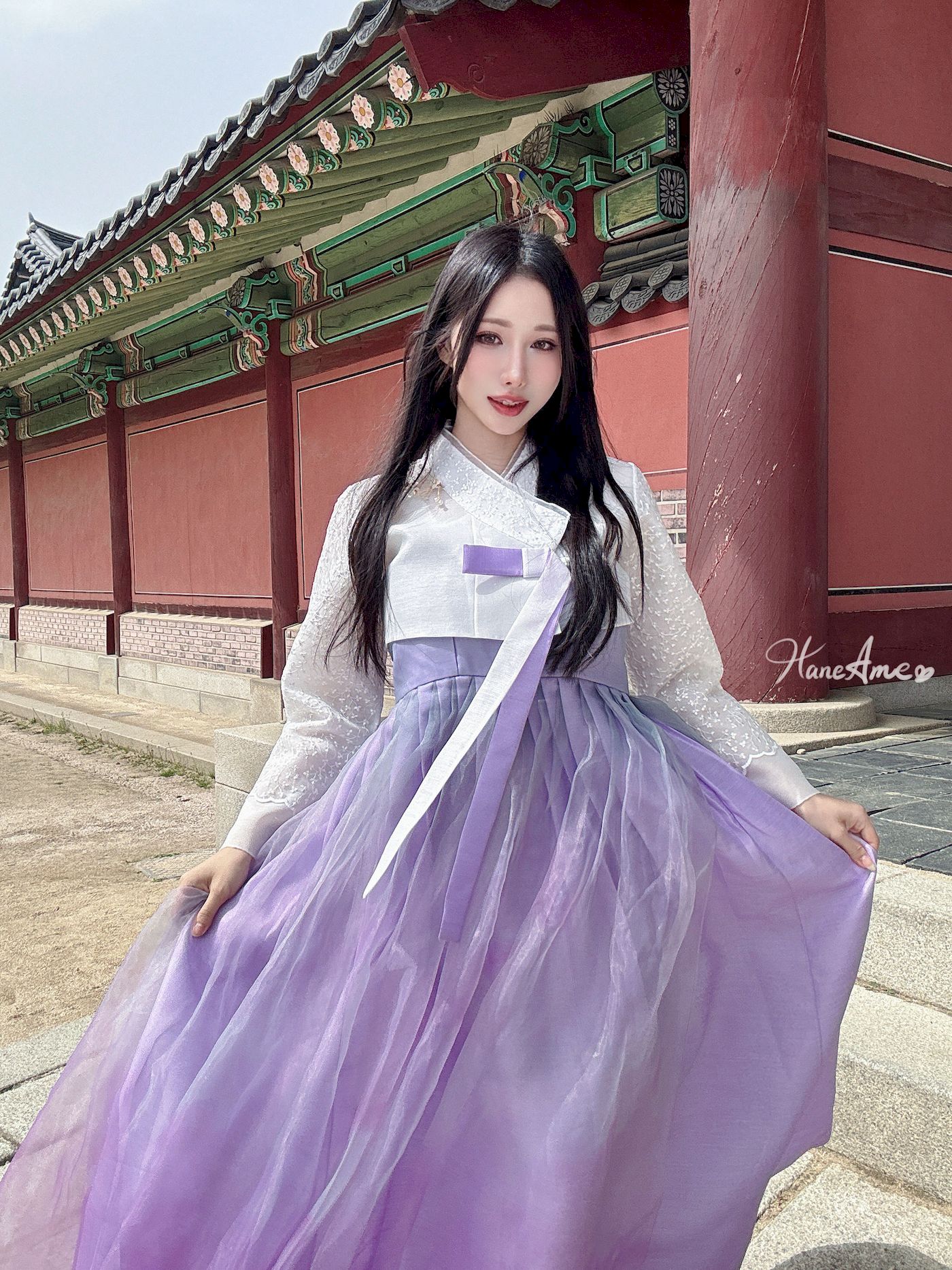 韩服美女雨波HaneAme