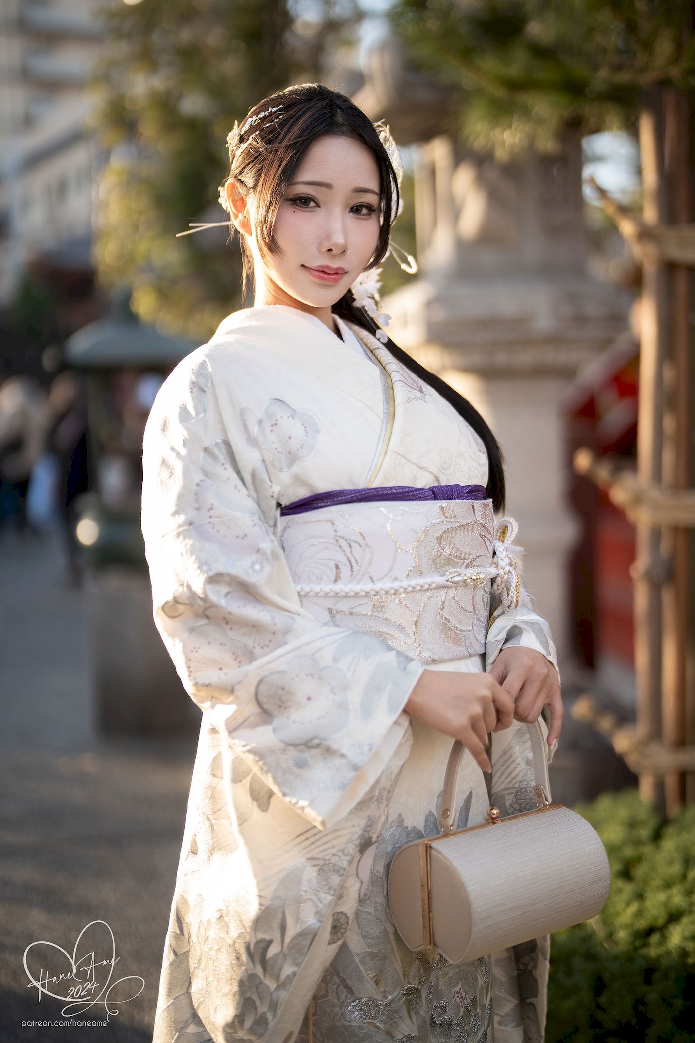 雨波HaneAme银色和服新春特辑