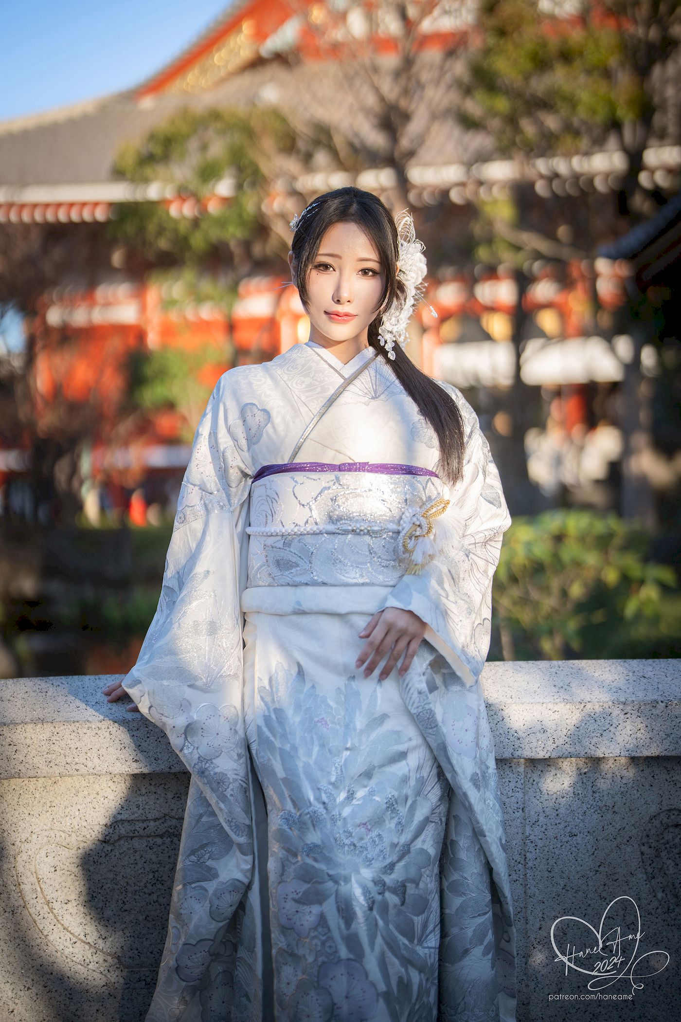 雨波HaneAme银色和服新春特辑