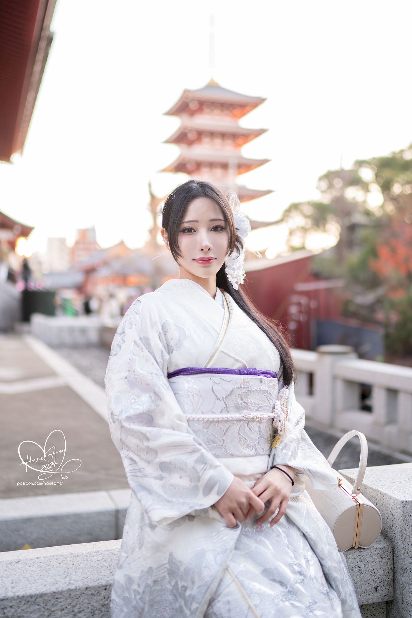 雨波HaneAme银色和服新春特辑