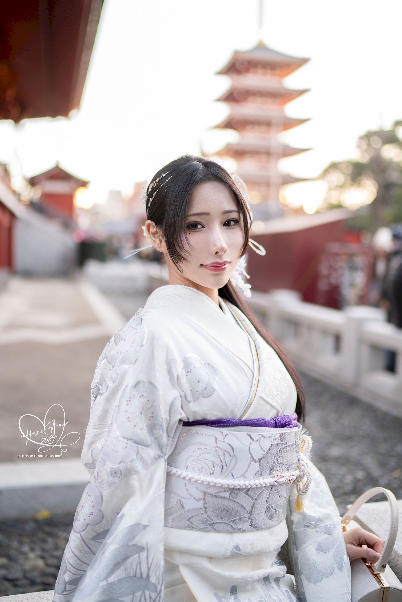 雨波HaneAme银色和服新春特辑