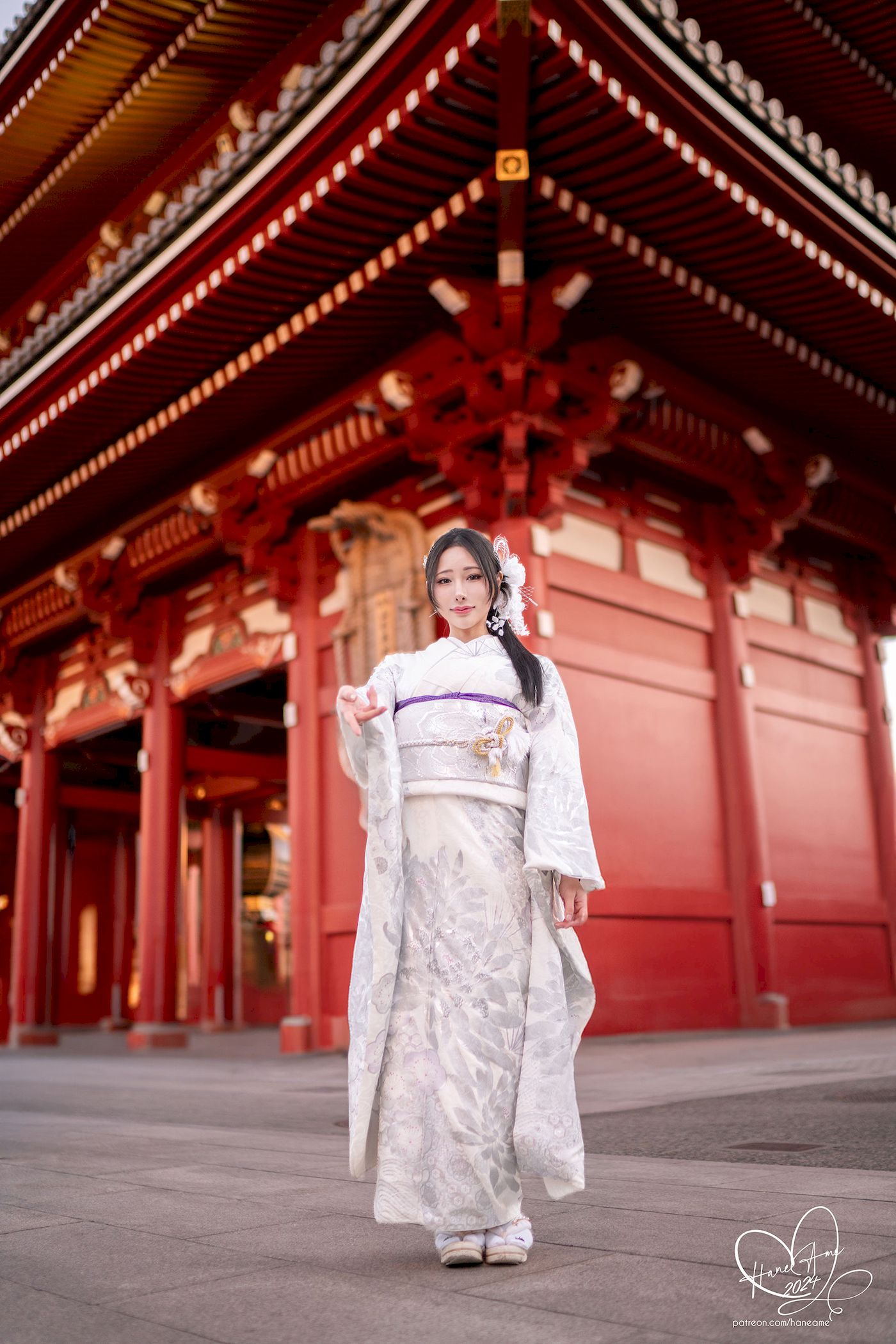 雨波HaneAme银色和服新春特辑