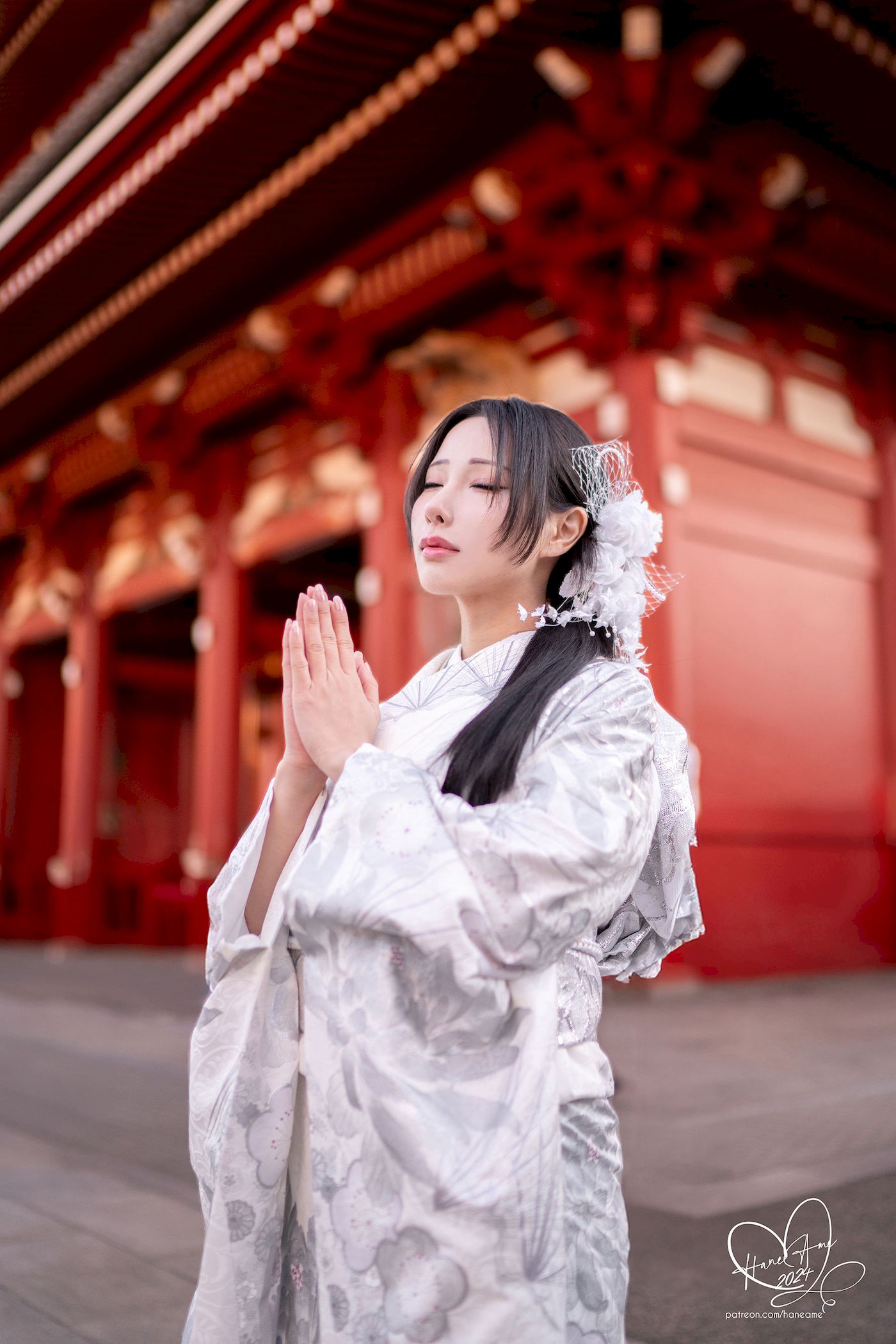 雨波HaneAme银色和服新春特辑