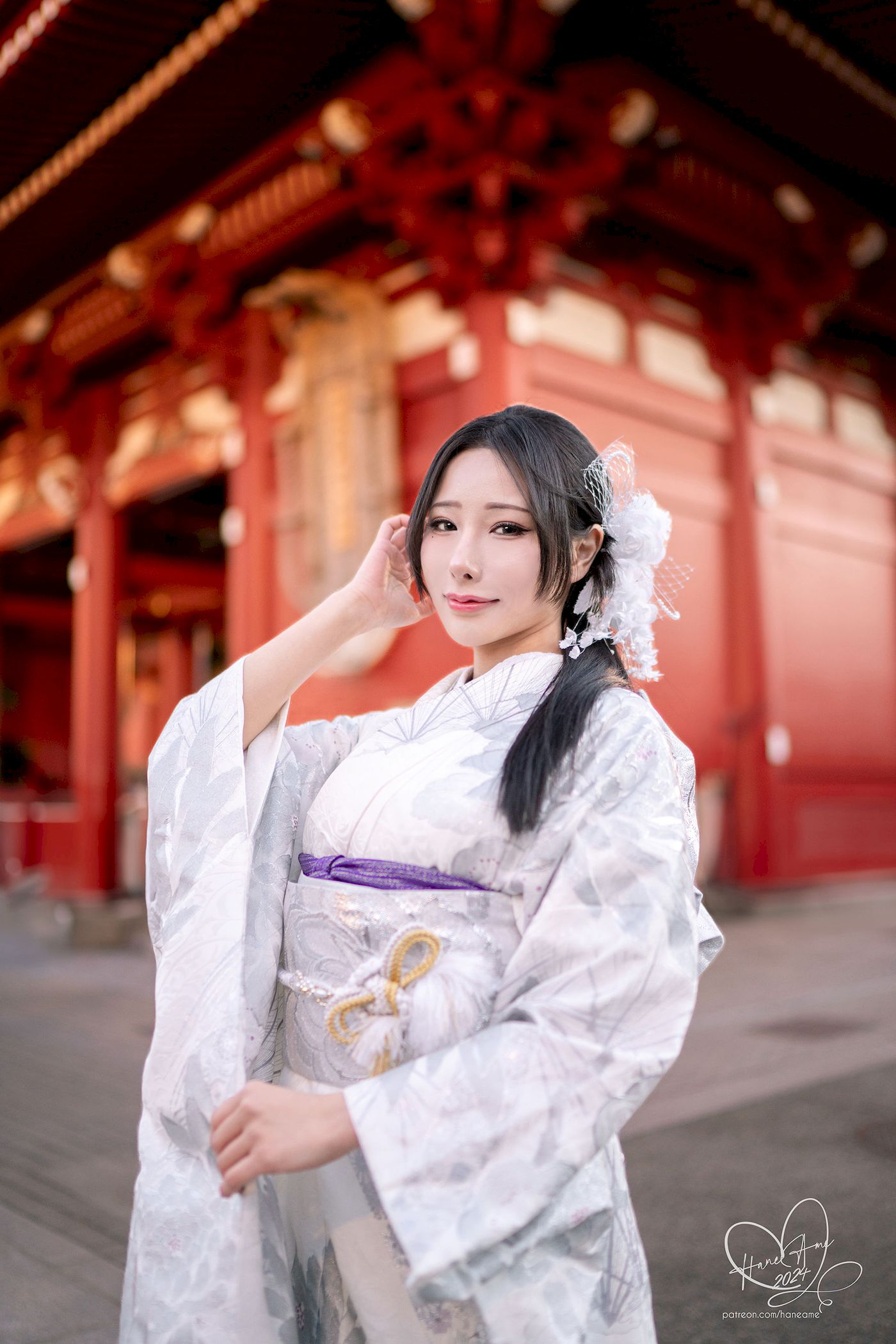 雨波HaneAme银色和服新春特辑