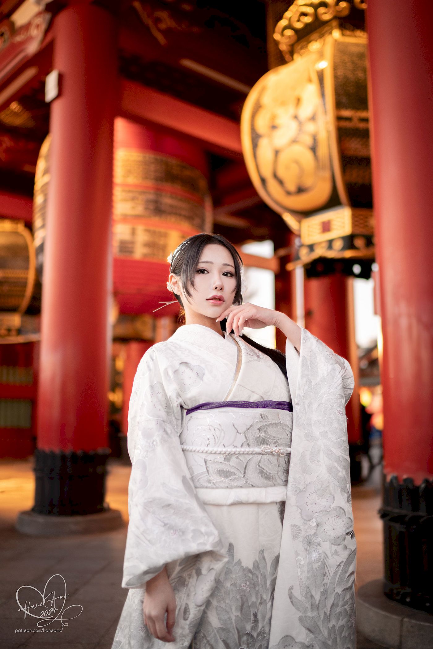 雨波HaneAme银色和服新春特辑