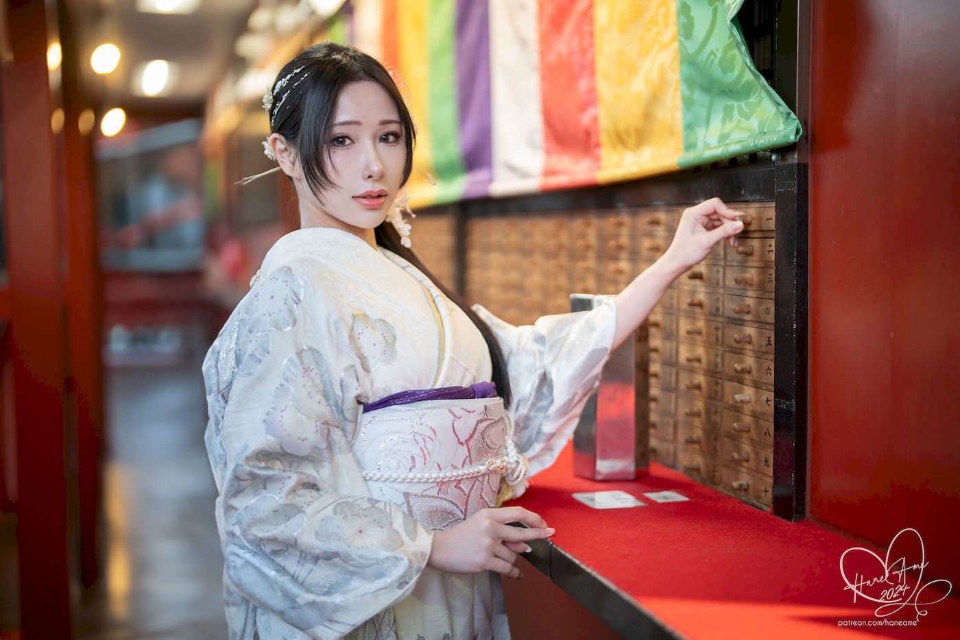 雨波HaneAme银色和服新春特辑