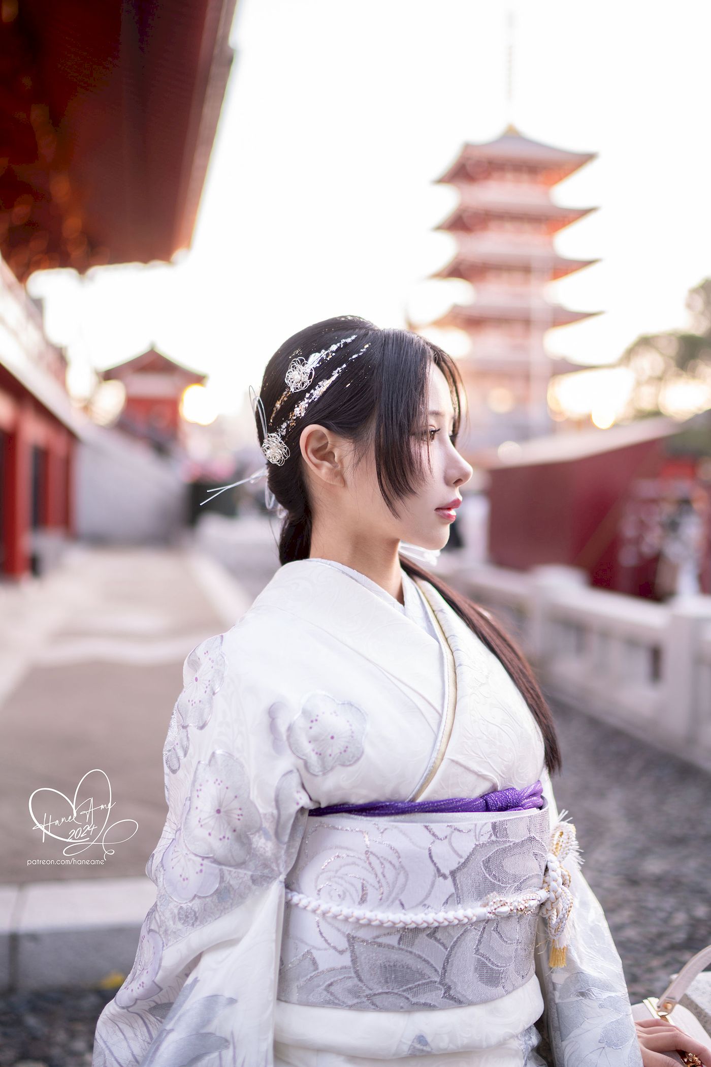 雨波HaneAme银色和服新春特辑