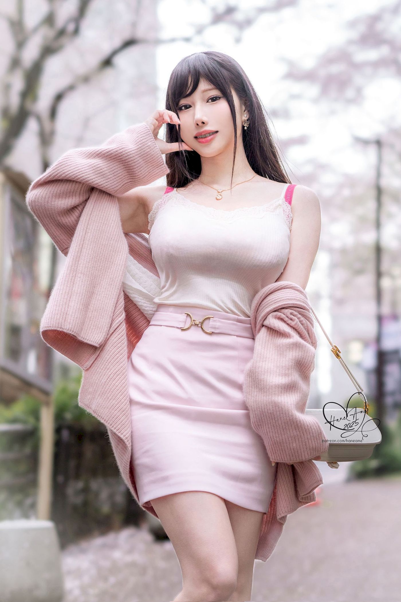 雨波HaneAme漫步涩谷街头青春活力写真