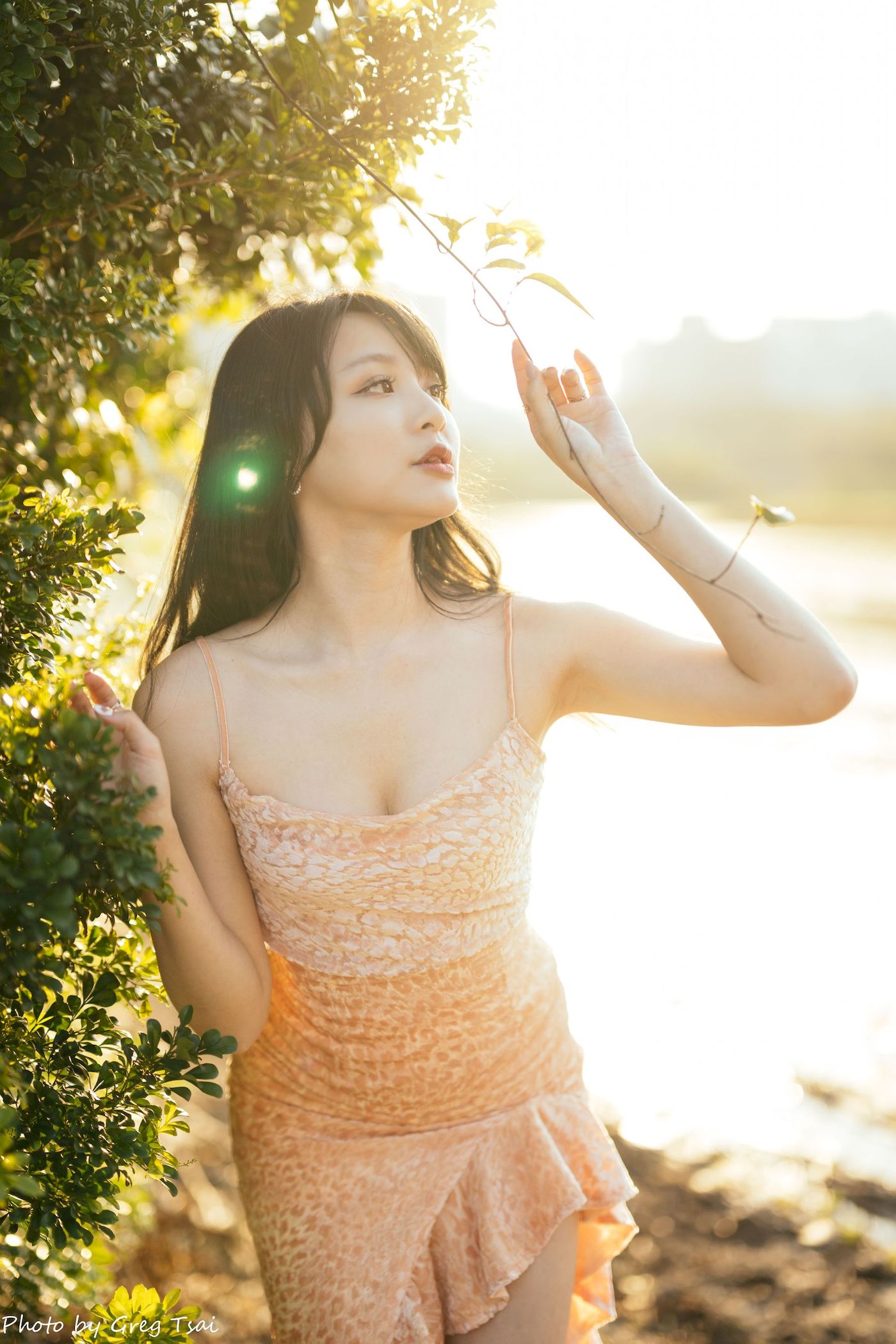 Ashley暖色连衣裙阳光系列写真